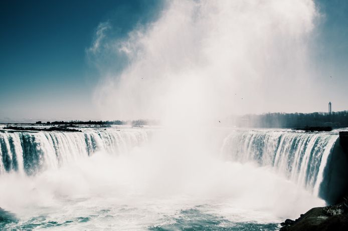 Niagarawatervallen, de VS.