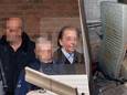 Arnold Appeltans (rechts) aan de rechtbank van Leuven. De familie nam het niet te nauw met de veiligheid in hun koten.