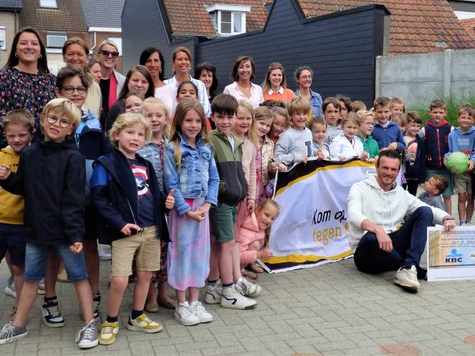 Leerlingen SBS Zuid lopen 3400 euro bijeen voor Kom op tegen Kanker