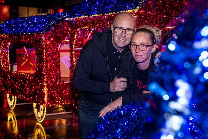 Petrouska Beke en Sam Nuytten zijn de drijvende krachten achter Kerst@Stationsplein.