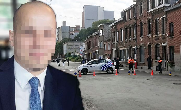 De agent werd neergeschoten bij een politiecontrole in Luik.