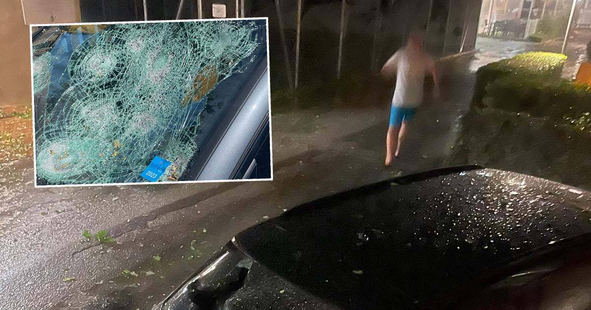 Gestrand met kapotte ruiten na hagel in Italië: Remco regelt Brabantse ...
