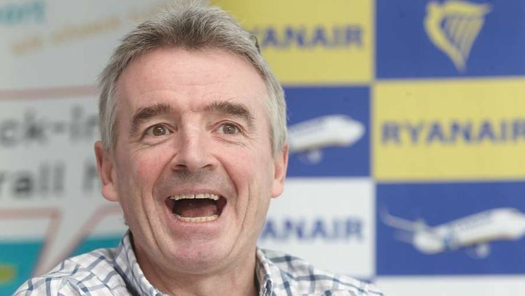 Michael O'Leary, CEO van Ryanair. Beeld AFP