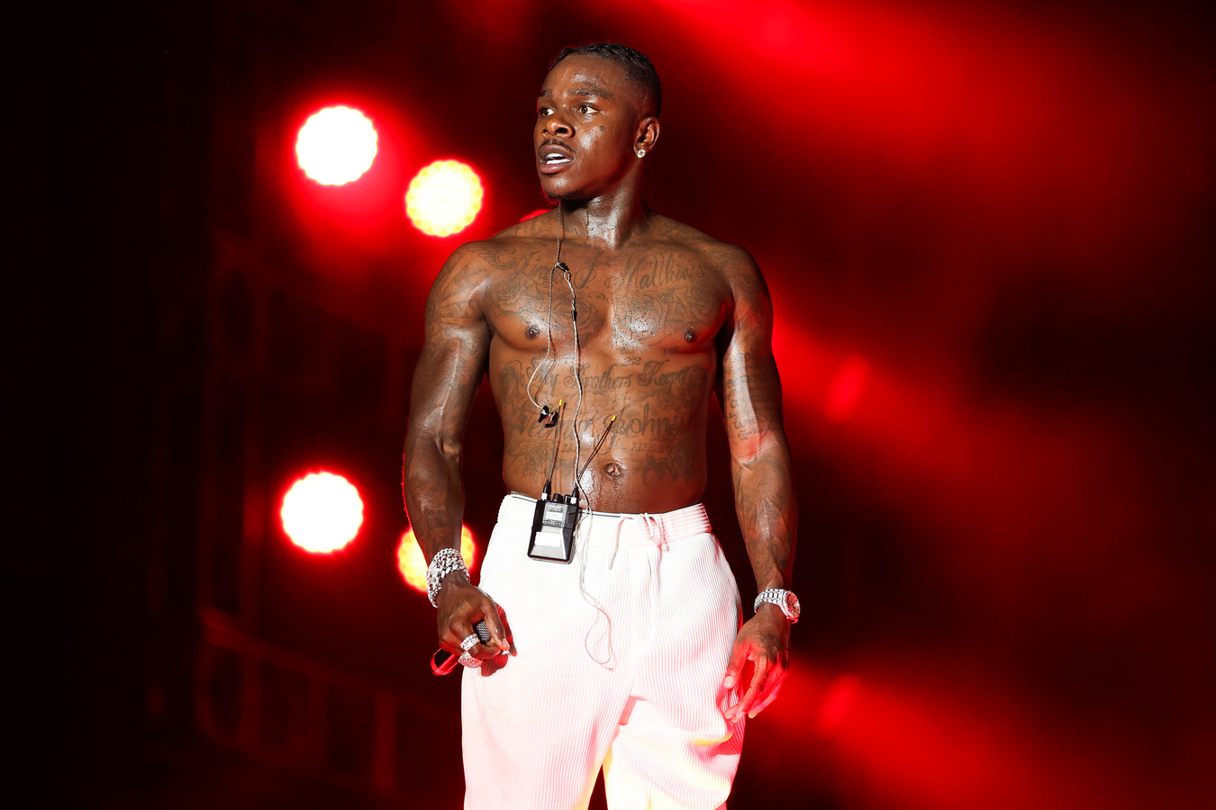 DaBaby vindt reactie na homofobe uitspraken zwaar overdreven Foto