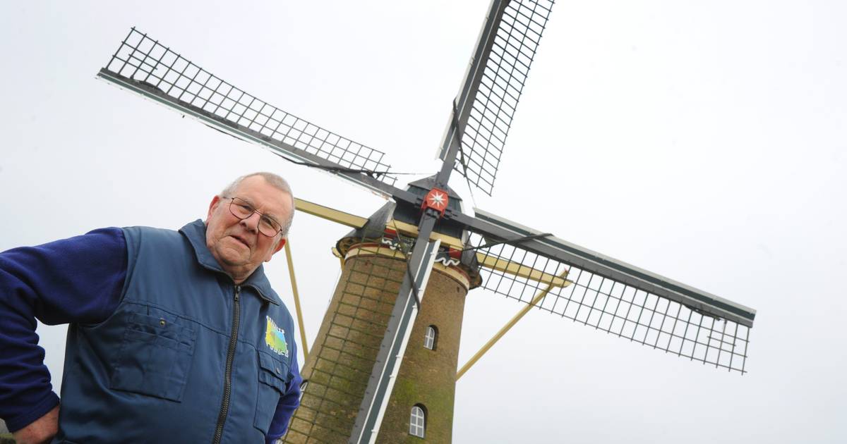Na 33 jaar stopt Wim als molenaar van de Korenhoop in Meliskerke: ‘Het is niet veilig meer om in de 