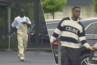 Les images de l'arrivée des Diables à Tubize: Mandela Keita et Arne Engels complètent le groupe