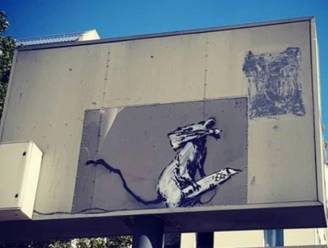 Werk van Banksy gestolen aan Centre Pompidou