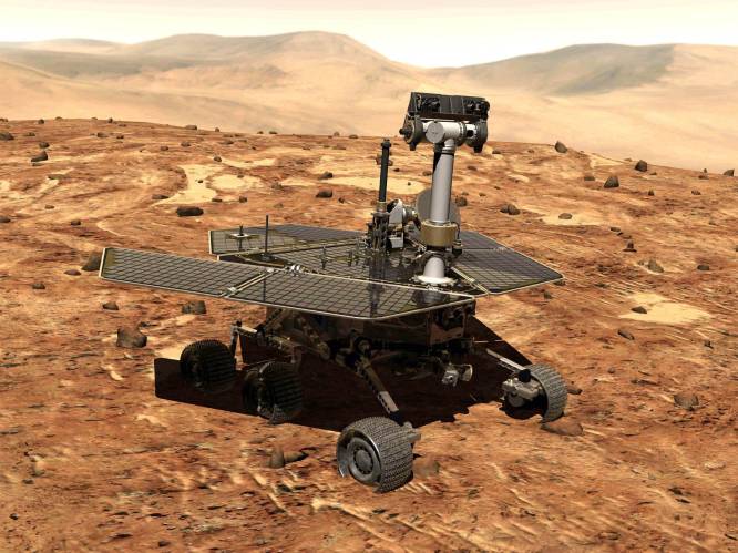 NASA bezorgd om Mars-rover die batterijen niet kan opladen door storm
