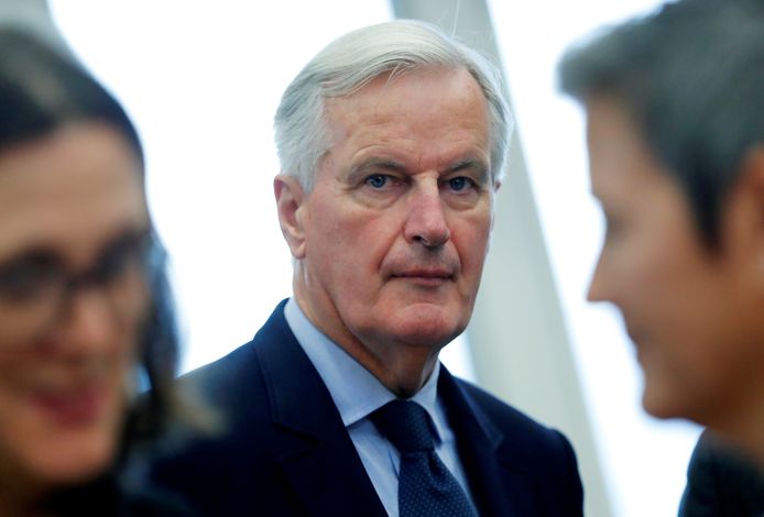 Europees hoofdonderhandelaar voor de brexit Michel Barnier.