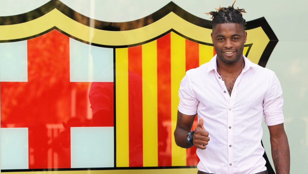 Alex Song at FIFA.