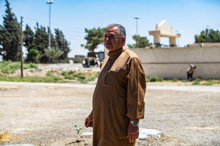 Hassan al Jado'a in Raqqa.
 Beeld Delil Souleiman