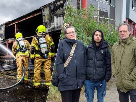 Kunstenaars raken hun geliefde plek kwijt na grote brand: ‘Kijk, dit was ooit mijn atelier’
