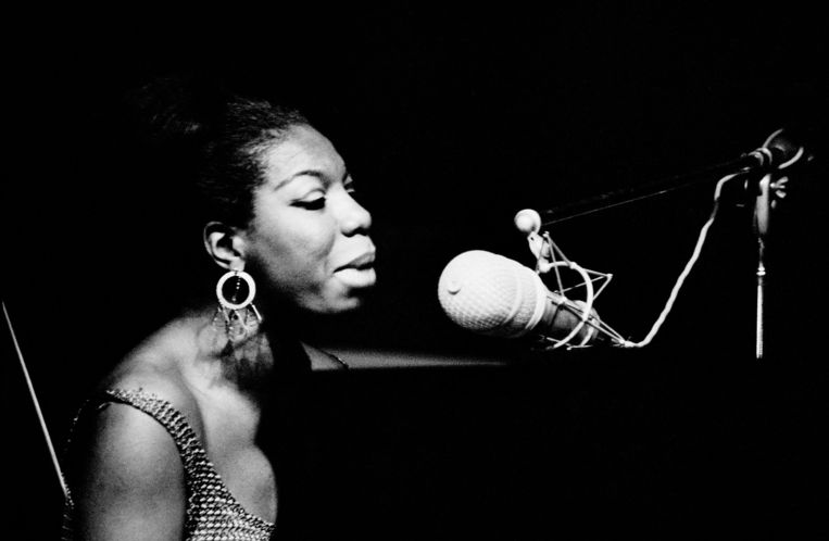 Nina Simone (1966). Beeld Joe Alper Photo Collection LLC