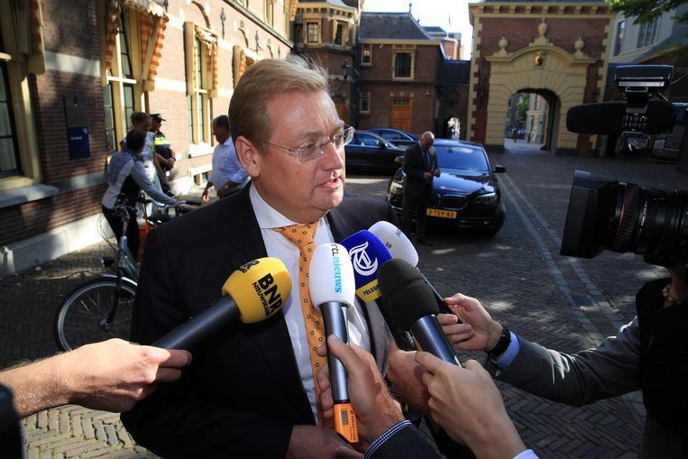 Minister Ard van der Steur van Veiligheid en Justitie. Beeld anp