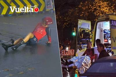 KIJK. Vuelta van Laurens De Plus zit er nu al op: Ineos-renner na zware val onderweg naar ziekenhuis