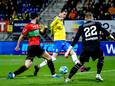 RKC Waalwijk-spits Michiel Kramer vergeet te scoren tegen NEC.