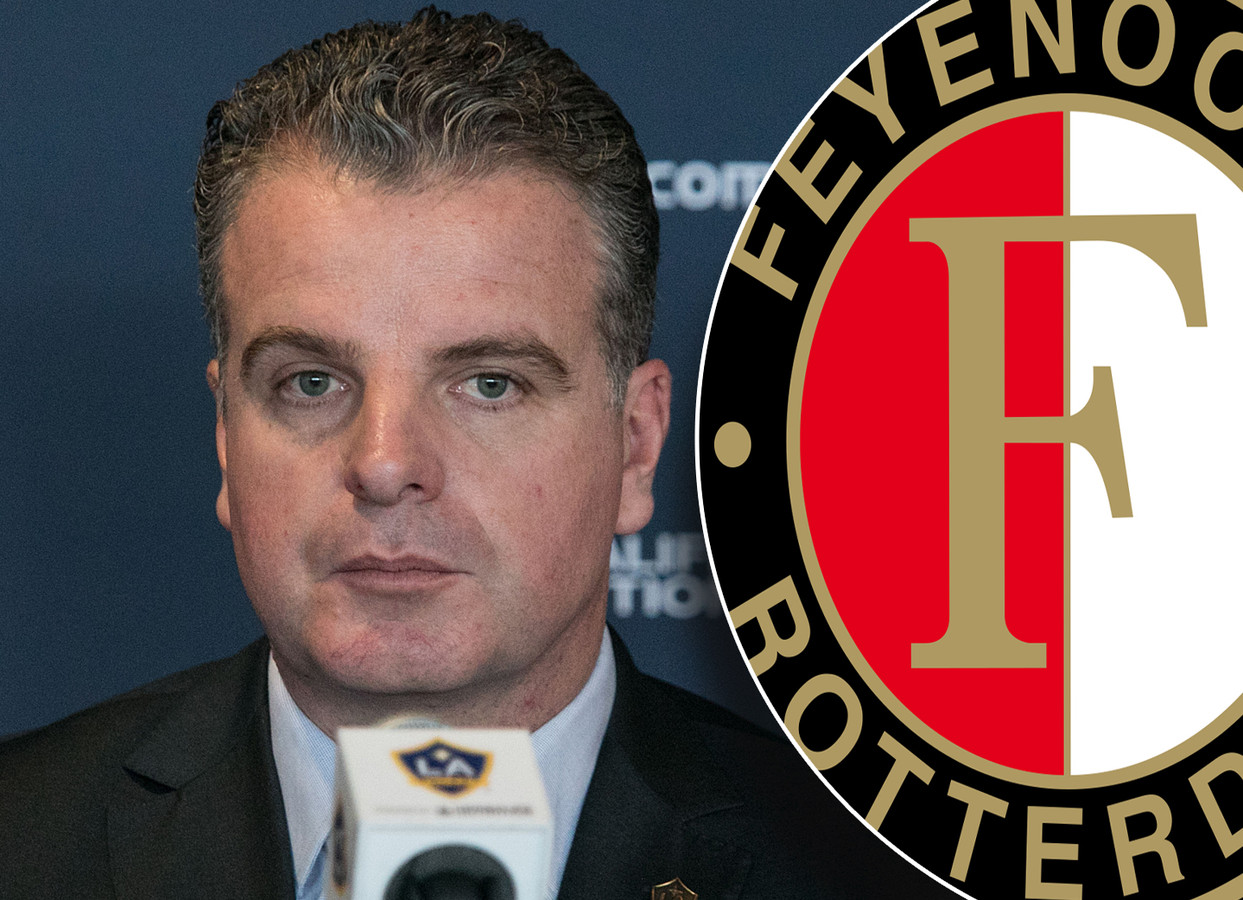 De nieuwe Feyenoord-directeur Dennis te Kloese.