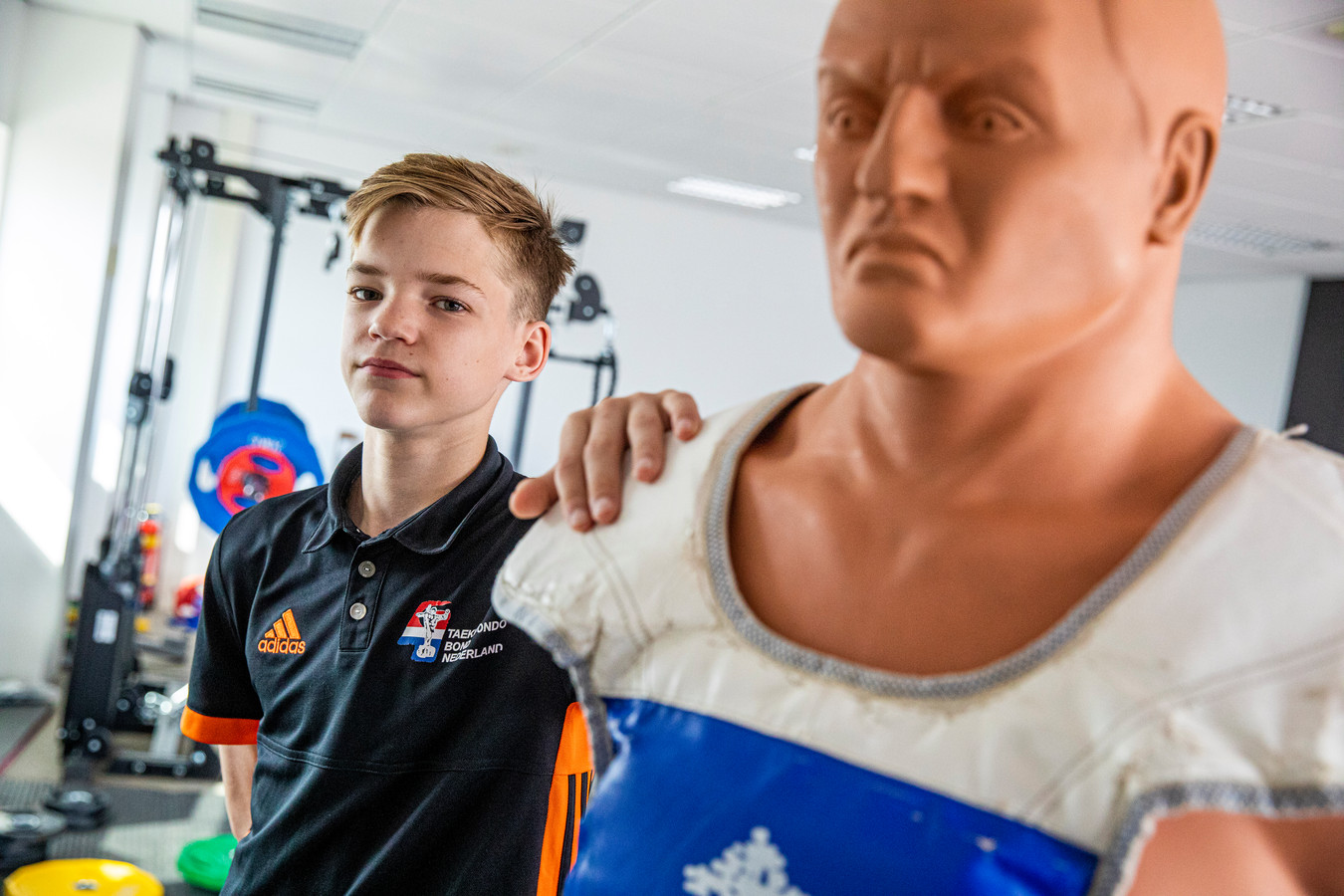 Voor Joep van Limpt (14) geen voetbal, maar taekwondo - en hij is ...