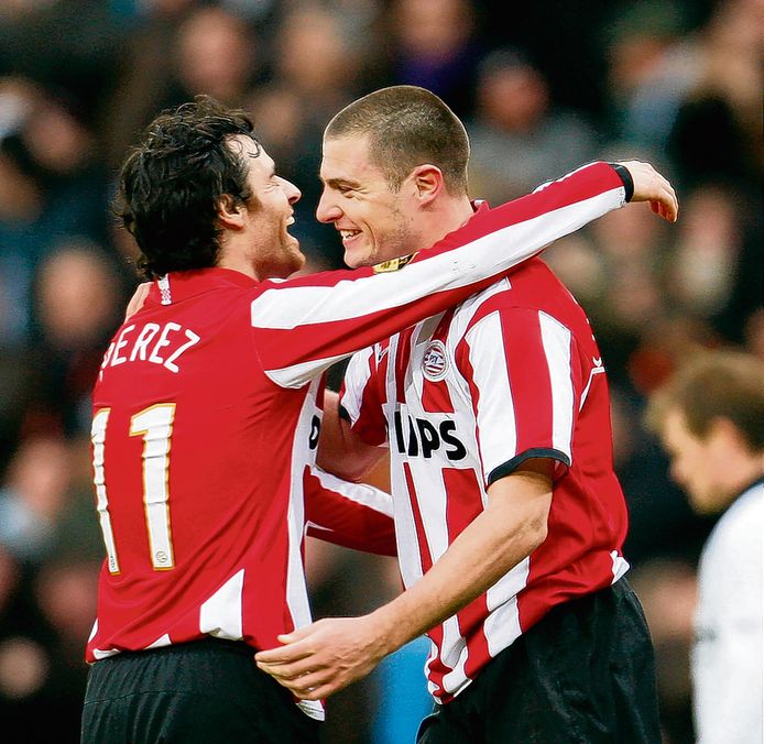 Perez en Koevermans speelden ook bij PSV samen.