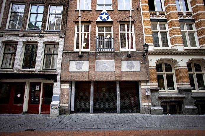 Het pand van het Amsterdamsch Studenten Corps.