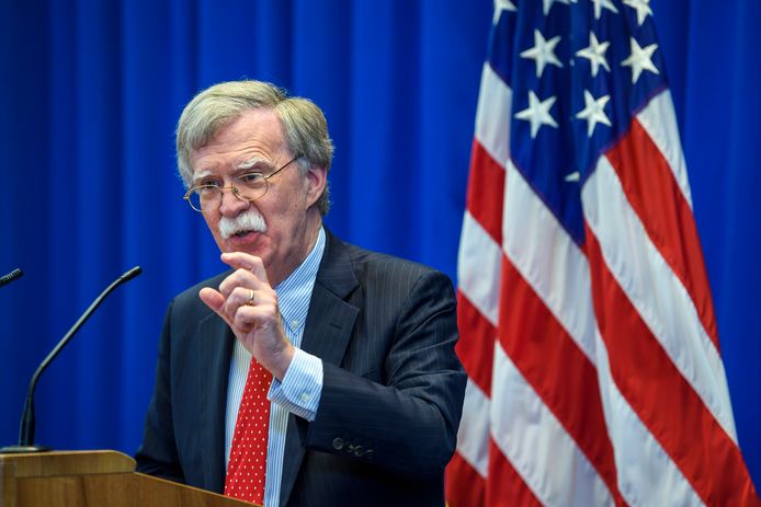 John Bolton, de Amerikaanse Nationale Veiligheidsadviseur, wil voorkomen dat Amerikanen vervolgd kunnen worden door het Internationaal Strafhof.