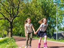 Elle en Fleur waren al voor corona volleerde skeeleraars: ‘Remmen in een pizzapunt!’