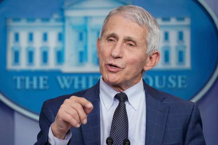 Anthony Fauci, conseiller de la Maison Blanche sur la crise du Covid.