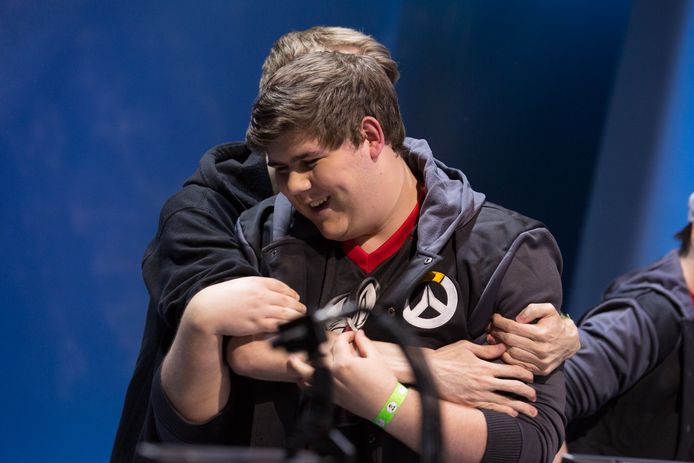 Andreas Berghmans (20) verdedigt de kleuren van Florida Mayhem.
