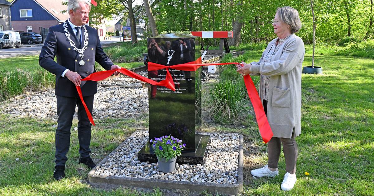 Eerste herdenking bij nieuw oorlogsmonument in Glane