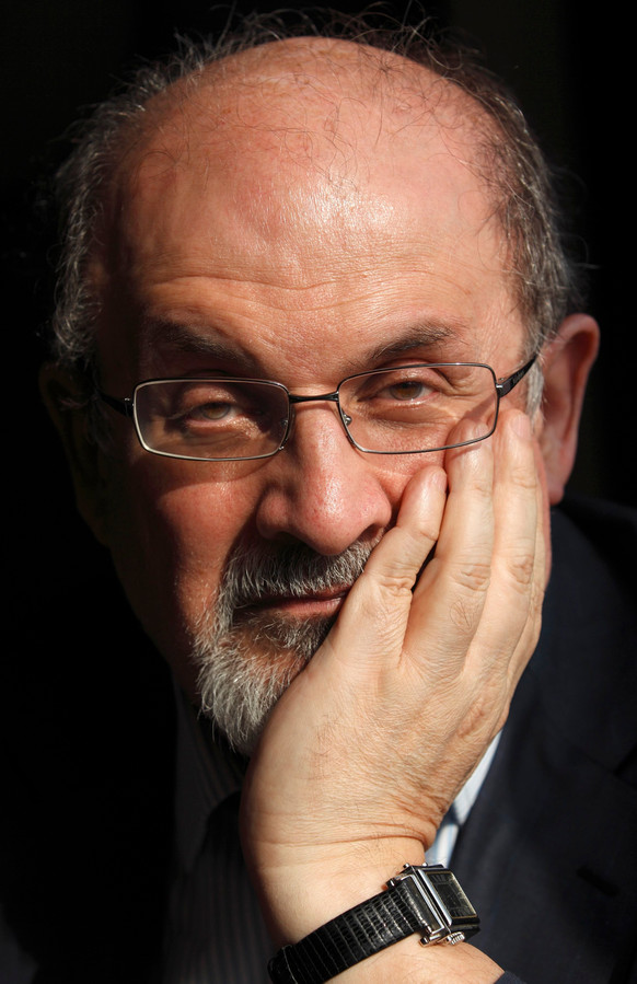 Salman Rushdie moest jarenlang onderduiken, nadat ayatollah Khomeini een fatwa over hem uitsprak.