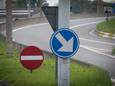 De automobiliste vergiste zich aan het op- en afrittencomplex van de E403 in Izegem (foto ter illustratie)