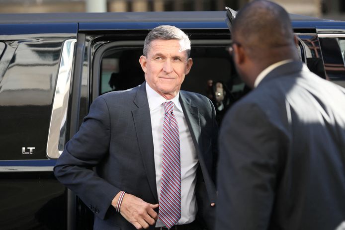 Michael Flynn op een archiefbeeld uit 2018.