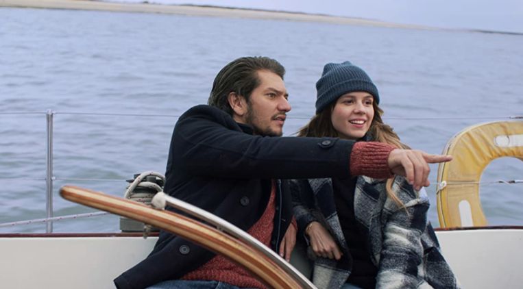 Maarten Heijmans en Katja Herbers in ‘Weg van jou’. Beeld 