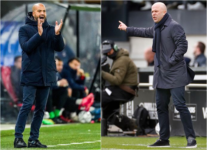 Pascal Jansen (l) en Arne Slot.