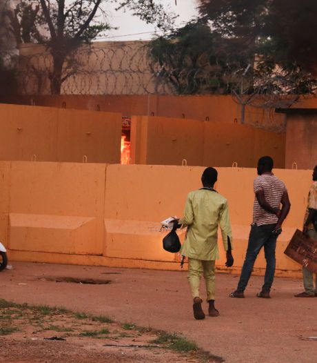 Brand en schoten bij Franse ambassade in Burkina Faso