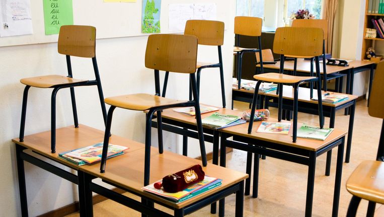 Een petitie voor een beter salaris en minder werkdruk voor basisschool­leraren werd door meer dan 300.000 mensen ondertekend Beeld anp