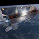 Afgedankte satelliet stort in Atlantische Oceaan