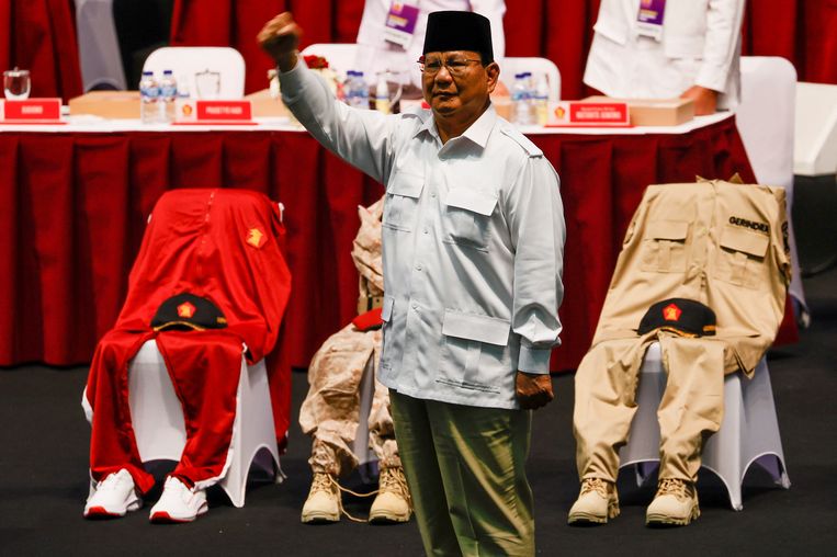 Prajurit panas mencoba menjadi presiden Indonesia untuk ketiga kalinya