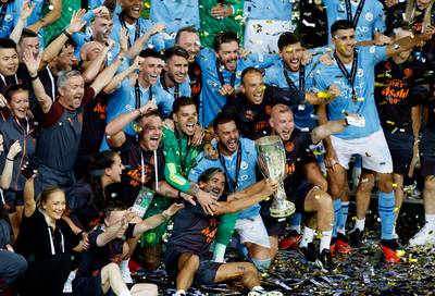 Premier trophée de la saison pour City, vainqueur de la Supercoupe d’Europe contre Séville