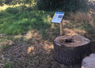Infobord over oorlog in Overasselt is nu al verdwenen: ‘Wie doet er nou zoiets’?