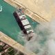 File Suezkanaal opgelost die ontstond door vastgelopen schip