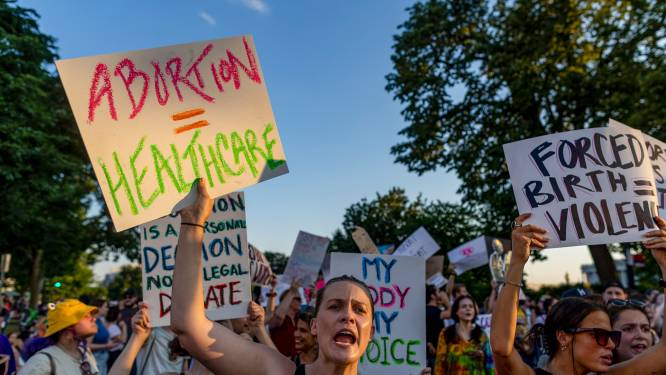 Opnieuw betogingen in verschillende Amerikaanse steden tegen uitspraak Hooggerechtshof over abortus