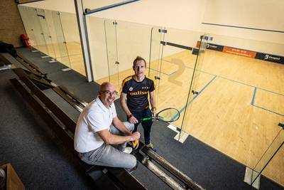 Wereldtoppers in squash spelen hun wedstrijden voortaan ook in Borne