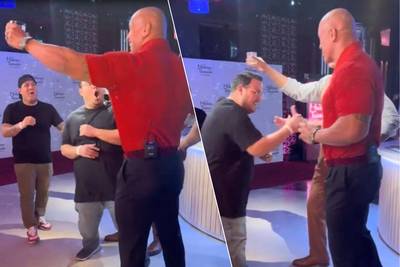 “Ik ben aan het trillen”: Dwayne Johnson geeft fans verrassing van hun leven bij wassen beeld