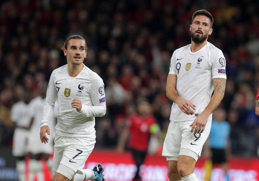 Griezmann en Giroud.