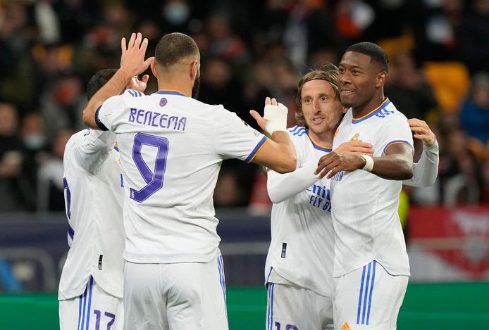 Premier but pour David Alaba avec le Real.