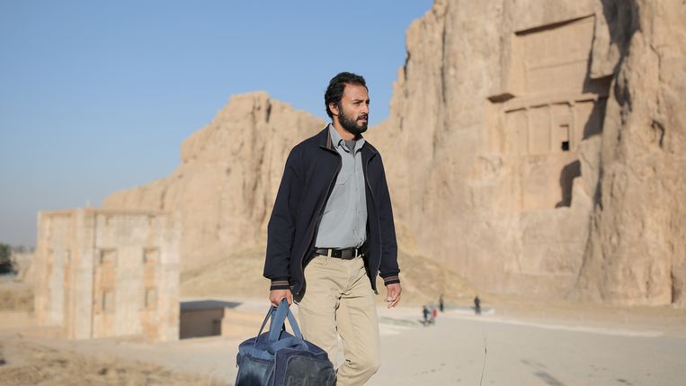 Amir Jadidi als Rahim in ‘A Hero’.  Beeld 