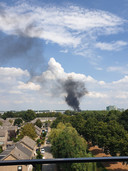 Grote brand bij Heineken in Den Bosch.