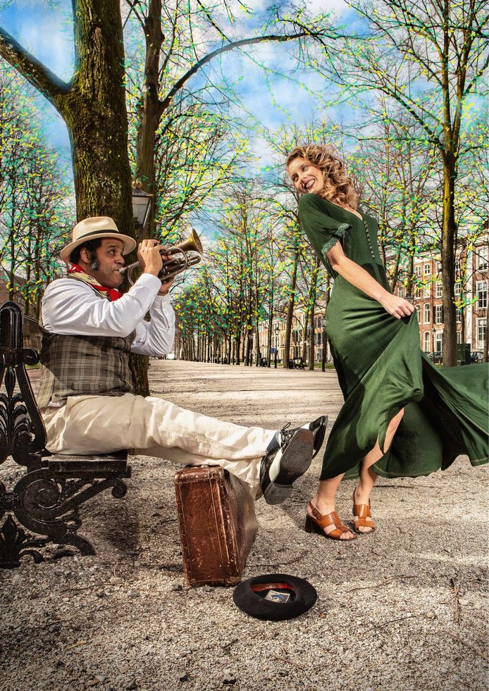 Swinging Paris met Tess Merlot en trompettist Michael Varekamp.