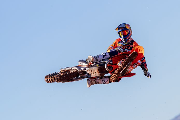 Hoogvlieger Jeffrey Herlings zal de grote favoriet zijn bij de Masters op circuit ‘t Peppelenbos.